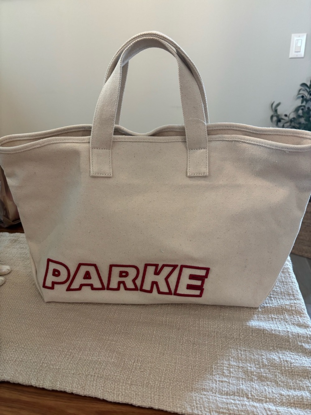 Parke x Target Large Canvas Tote Bag